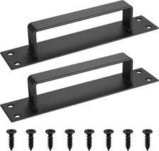  2 STK Türgriffe Schwarz, Handgriff Schiebetür Griffe, Scheunentor Griffe, S 