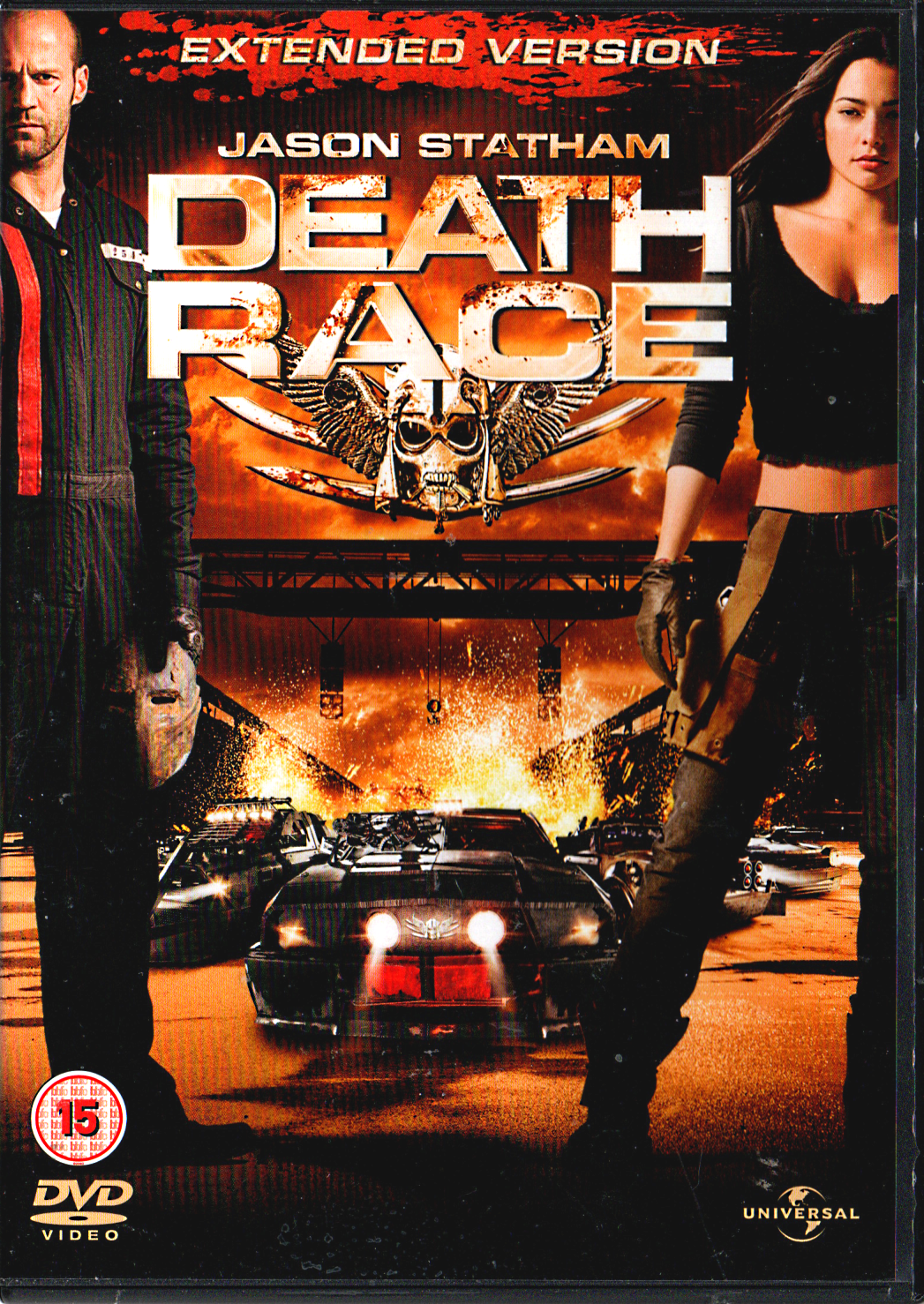 Death Race - DVD - 15 - Car Action Movie - Jason Statham - FAST POST