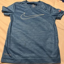 Nike Dri-fit Athletic Boy's Short Sleeve Shirt Size 5-6 years 6 Med 
