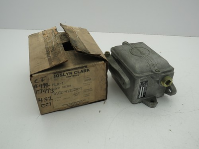 #ad Joslyn Clark HLA 1 Heavy Duty Limit Switch 25A 600V 1P Pilot Duty A102 41252A 1* $594.99