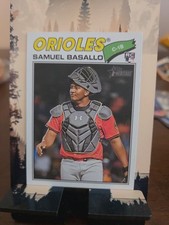 2026 Topps Heritage Samuel Basallo Rc #175 Baltimore Orioles 