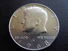 1968 Kennedy Half Dollar Coin (#35)