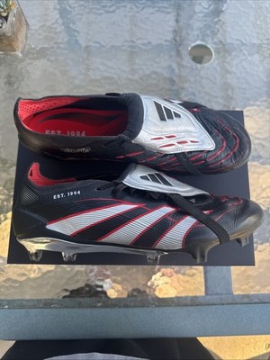 Adidas Predator Elite Ft Fg Obsidian Strike Leather Size 10 | eBay