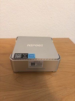 4K-Mini Pc NiPoGi GK3Plus Mini PC, 1TB SSD, 16GB DDR4 RAM, Intel Alder Lake-N95
