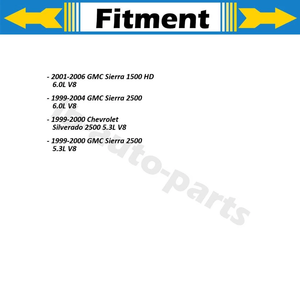 Conjunto de manguera de calefacción HVAC salida para Chevrolet Avalanche 1500 2002 2003 2004 Foto 4 de 4