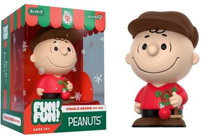 Peanuts Fun! Fun! Christmas Charlie Brown Action Figure [Sad Tree]