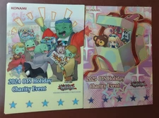 2024 + 2025 OTS Holiday Event Yugioh Charity Event Card x2 PROMO