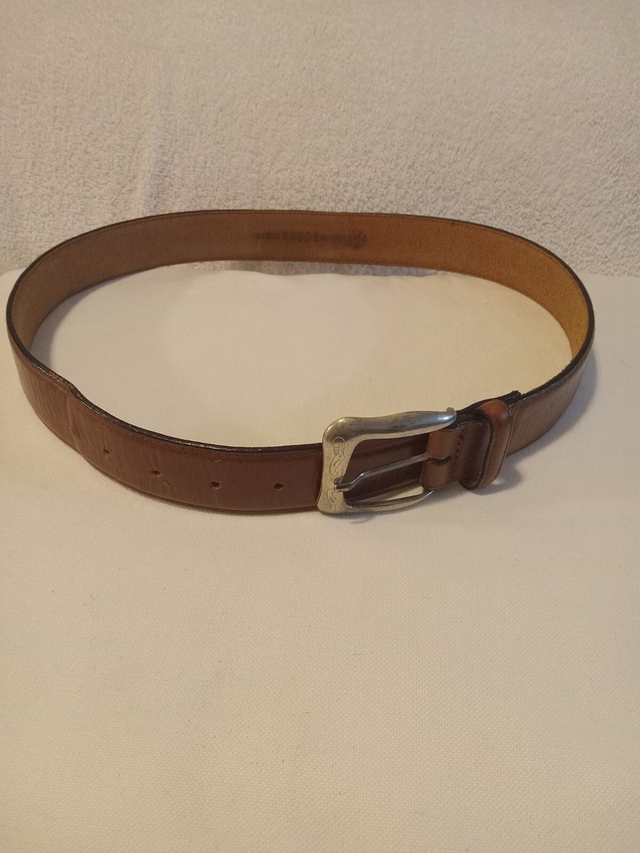 Vintage Eurometal Made In Italy silver Belt Buckle engraved  display picture 3