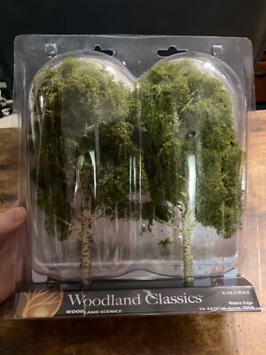 Woodland Classics Ready-Made Trees TR3536 Waters Edge - 2/pkg