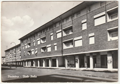 PONTEDERA - PISA - VIALE ITALIA - VIAGG. 1965 -6617-