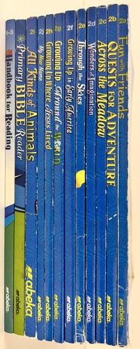 Abeka Grade 2 Readers, a-j, Current Edition, Primary Bible, Handbook for Reading - 第 3/24 張圖片