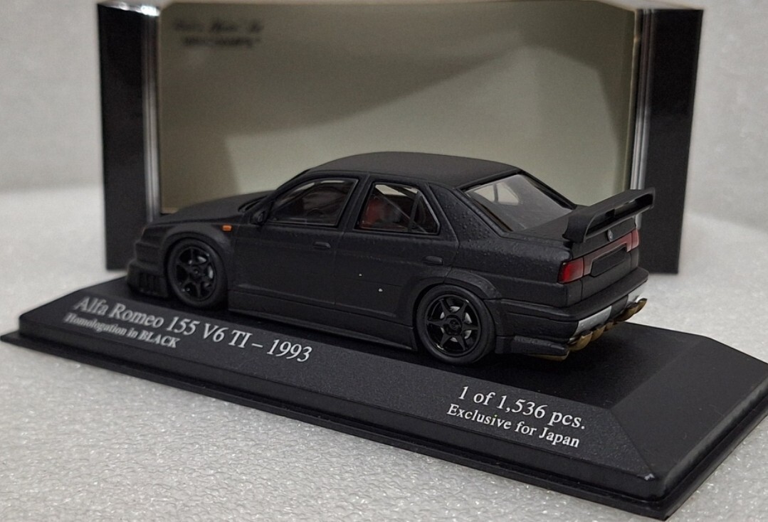 特価 MINICHAMPS 1/18 アルファロメオ 155V6 TI #8 アルファロメオ 155 V6 Ti DTM ラリーニ ＃8 1/18 alfaromeo