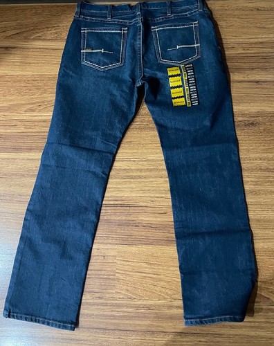 Ariat Mens Jeans, 40/34, Dura stretch, Relaxed Bootcut - Picture 3 of 5