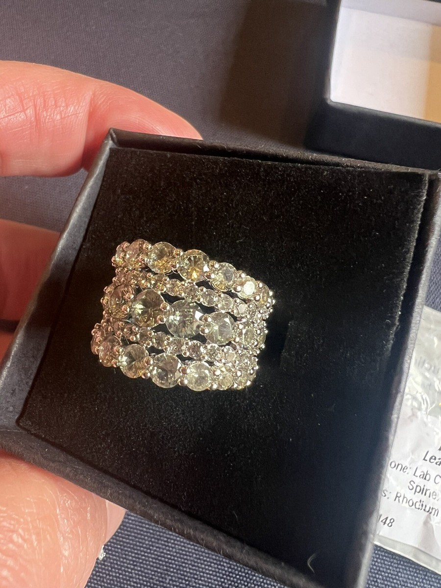Bomb Party Ring Sz 5 'Lead the Way' RBP6638 Tourmaline Green Bomb Party Ring Sz 5 'Lead the Way' RBP6638 Tourmaline Green