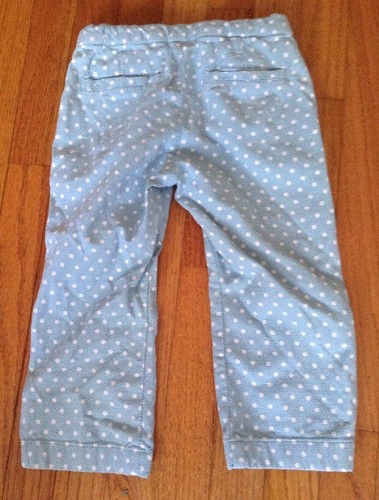 NEW Gap Kids Girls 6 Capri Stretch Pants Bottoms Polka Dot Pants - Picture 4 of 6