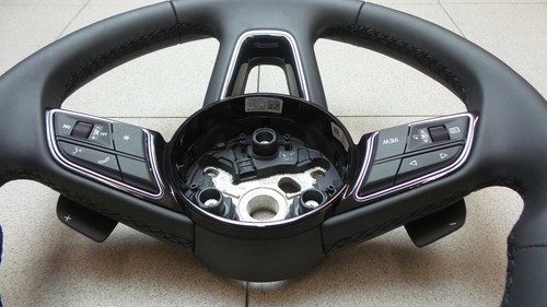 Audi A4 A5 B9 Volante Con Paddle DSG In Pelle MFL Volante In Pelle 8W0419091FP - Picture 5 of 10