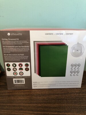 Silhouette Holiday Ornament Kit NEW in Box diy | eBay