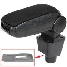 Mittelarmlehne Armlehne KLAPPBAR für Dacia Sandero Logan + MCV Textil Schwarz