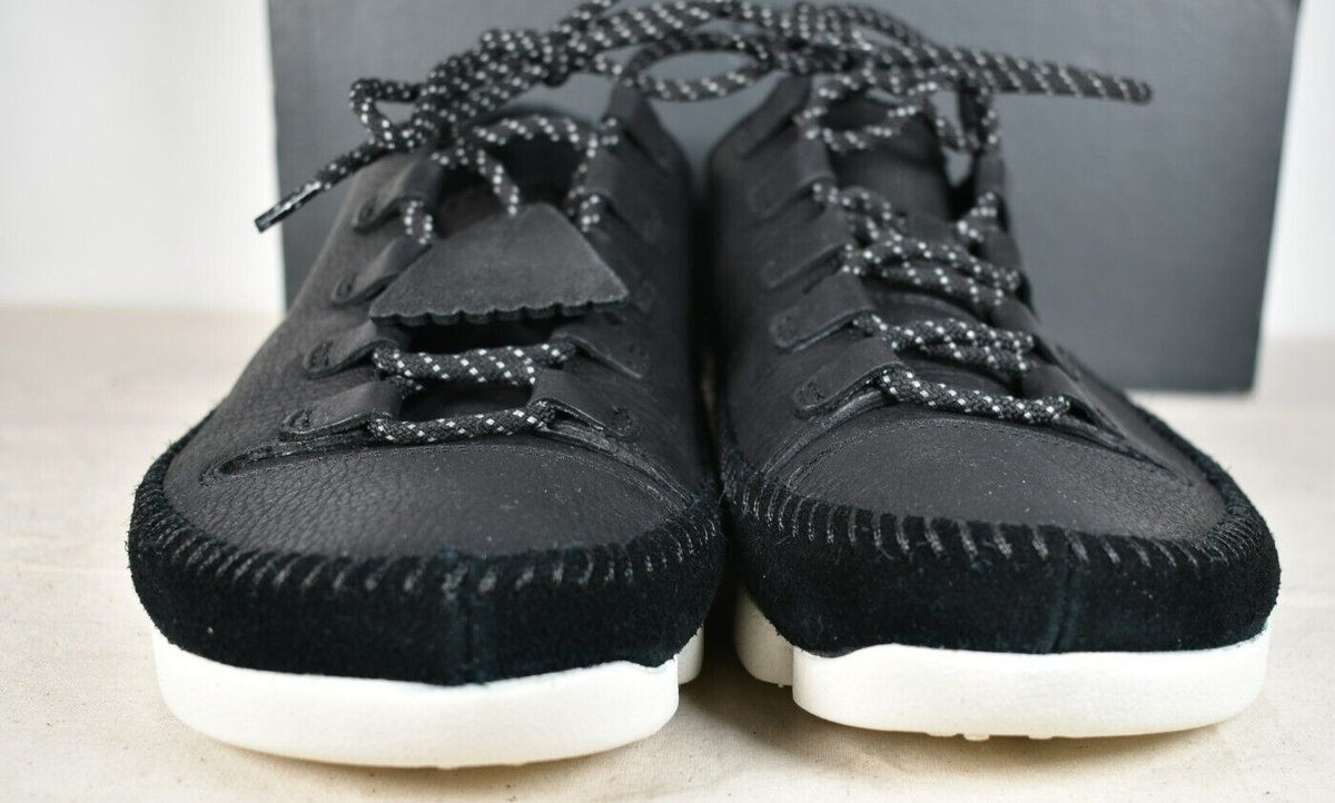 Clarks ORIGINAL Men Trigenic Flex 2 BLACK SIZE 8 MEDIUM VIBRAM