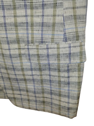 Giacca Uomo Estate Sportiva Leggera Quadri Riga FACIS 46 50 Drop 7 / 8 Sfoderata - Foto 48 di 74