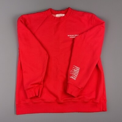 Inside We re All The Same Crew Neck Sweatshirt Conversation Cheat Code On Sleeve