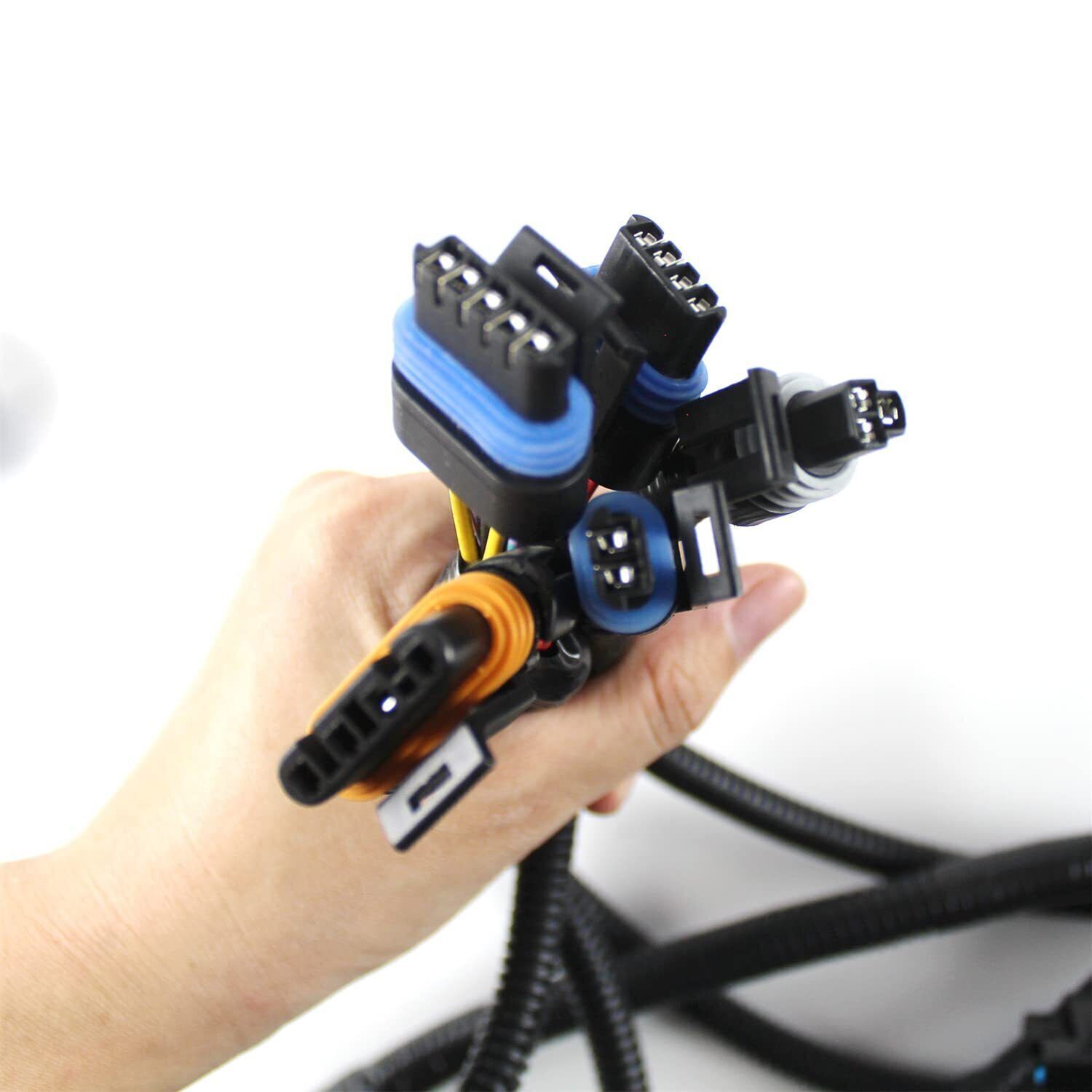 Standalone LS Wiring Harness GM LS1 VORTEC DBC Manual Trans Wire Swap Trucks T56 Non-Electric - Foto 12