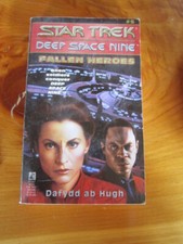 BOOK S/C STAR TREK DEEP SPACE NINE FALLEN HEROES  #5  1994  GREAT  ** MUST SEE *