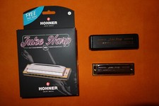 new HOHNER HOHNER JUKE HARP Harmonica Key C w/case Made Germany MS blues country
