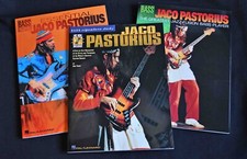 Jaco Pastorius Three Music Books for Bass