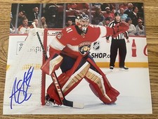 Anthony Stolarz Autographed 8x10 Photo Florida Panthers