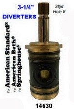 For American Bath, Am Standard, Springhouse Diverter 14630 3-1/4", 38pt