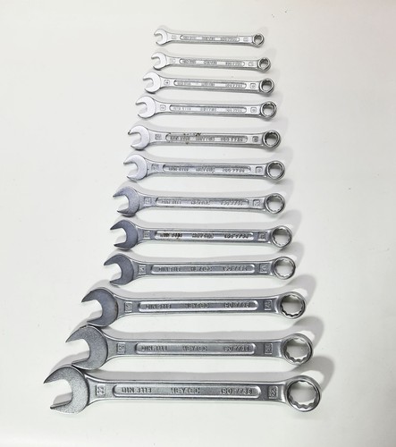 Heytec 50810627380 Combination Spanner Set 12 Pieces 8-22 mm Chrome Vanadium - Picture 5 of 8