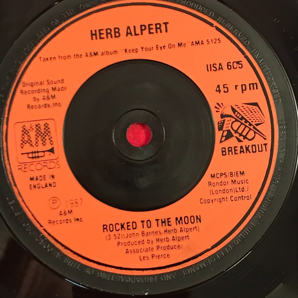 HERB ALPERT JACKSON & LISA KEITH Diamonds 1987 UK 7" vinyl single 45 eBay