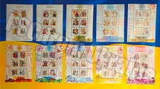 Ukraine Full Set Stamps Ukrainian types of folk costumes 2001-2025 free shipping