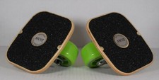 Ascot Apollo Pair Of Drifting Drift Roller Skates Neon Green Wheels