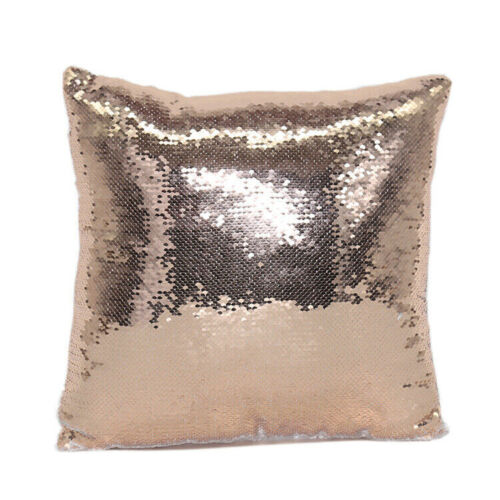 Funda de almohada cuadrada reversible de transferencia de calor con brillo de sublimación en blanco 20 un. - Imagen 51 de 52