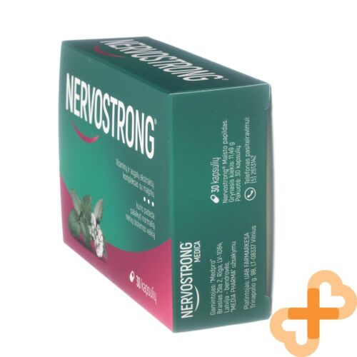 NERVOSTRONG Nervous System Activity Normal Brain Function Supplement 30 Capsules - Picture 3 of 24