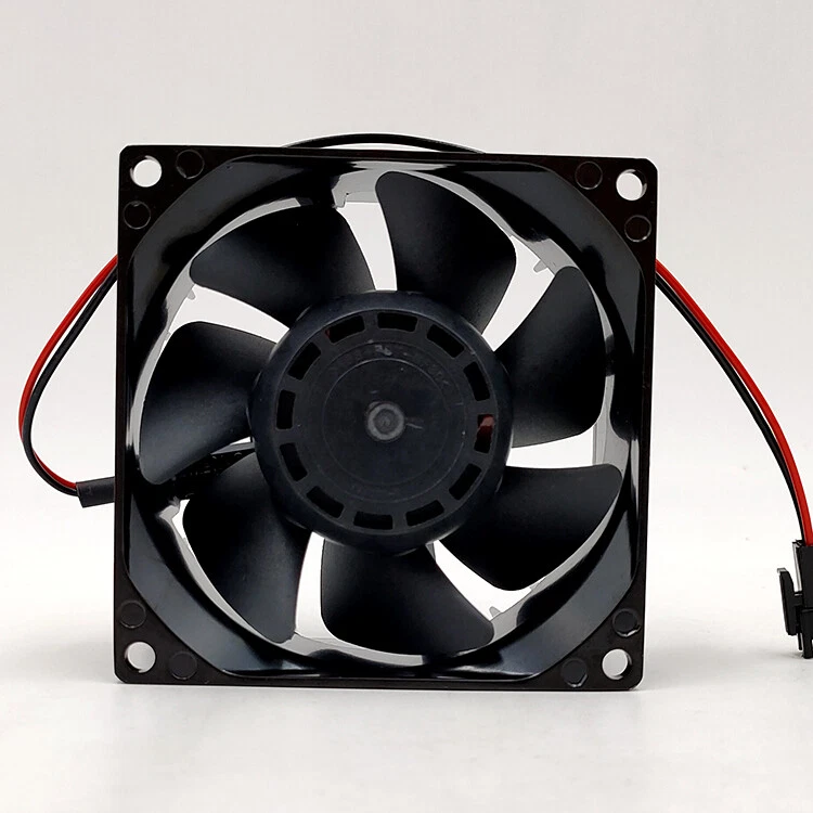 Ventilador de refrigeración de aleación de aluminio 1 pieza Sanyo 8038 24V0.29A 109P0824A2D03 8 cm. Foto 4 de 4