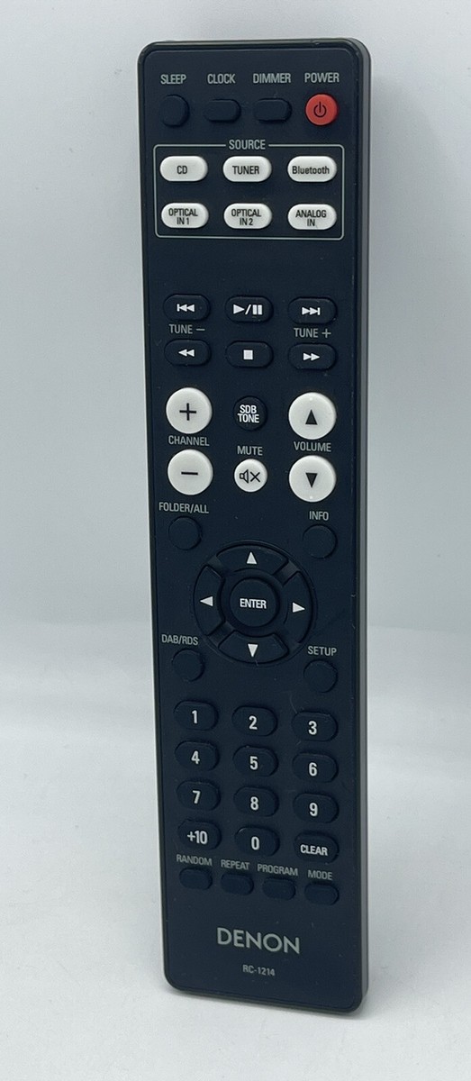 Denon RC-1214 remote control for CD RCD-M41 RCD-M41DAB RCD-M41-SP