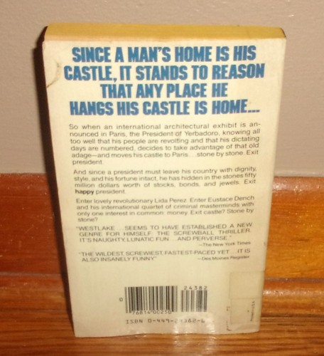 CASTLE IN THE AIR-Crime Caper Novel-DONALD E. WESTLAKE-Excellent 1st Printing! - Picture 5 of 5