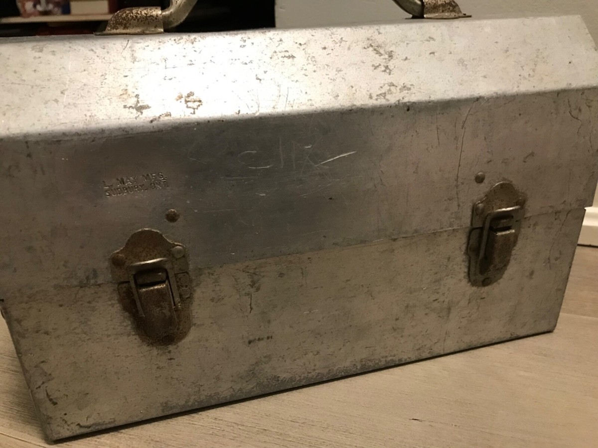 Supreme®/L.May MFG Inc. Miner's Lunchbox Supreme L. May MFG Inc. Miner's Lunchbox Silver - FW24 - US