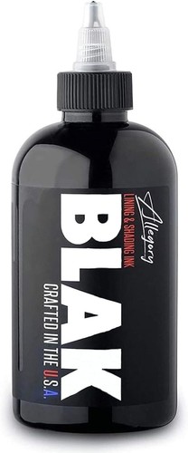 Allegory BLAK Best Lining & Shading Black Tattoo Ink Original 8 oz Bottle - Bild 4 von 4