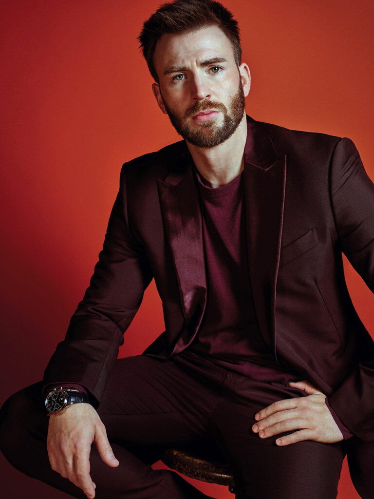 V8173 Chris Evans Beard Suit Brutal Hot Watch Rare Actor Decor WALL POSTER PRINT