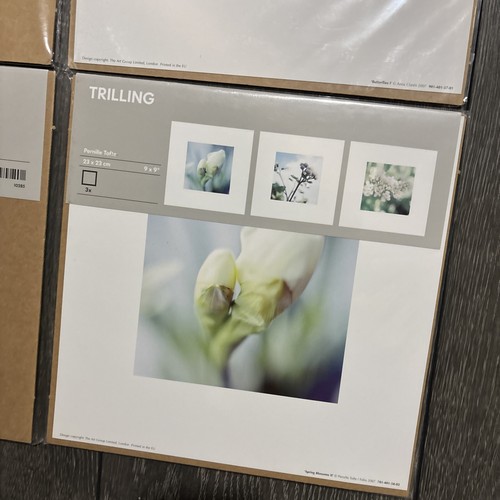IKEA TRILLING Floral Print Sets 9 x 9" NEW & SEALED - 9 Total Prints - Picture 9 of 11
