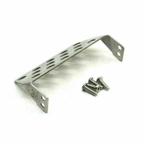 Stainless Front Rear Skid Plate Bumper Lower Protection For TRX-4 1/10 RC Car - Imagen 9 de 11