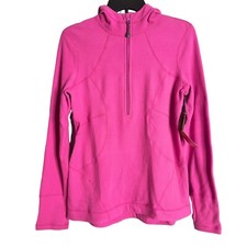 Zella Half zip sweatshirt in Bright fuchsia Size Medium Hooded