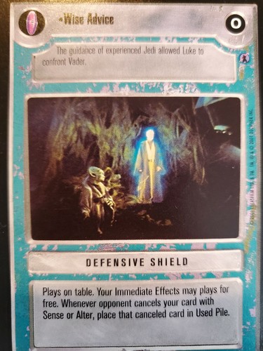Star Wars CCG Reflections III 3 - SINGOLI livello superiore seleziona la tua carta SWCCG - Foto 116 di 121