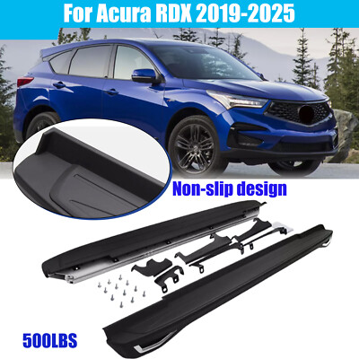 US Stock Side Steps For Acura RDX 2019-2025 Running Board Nerf Bar Aluminum 2PCS