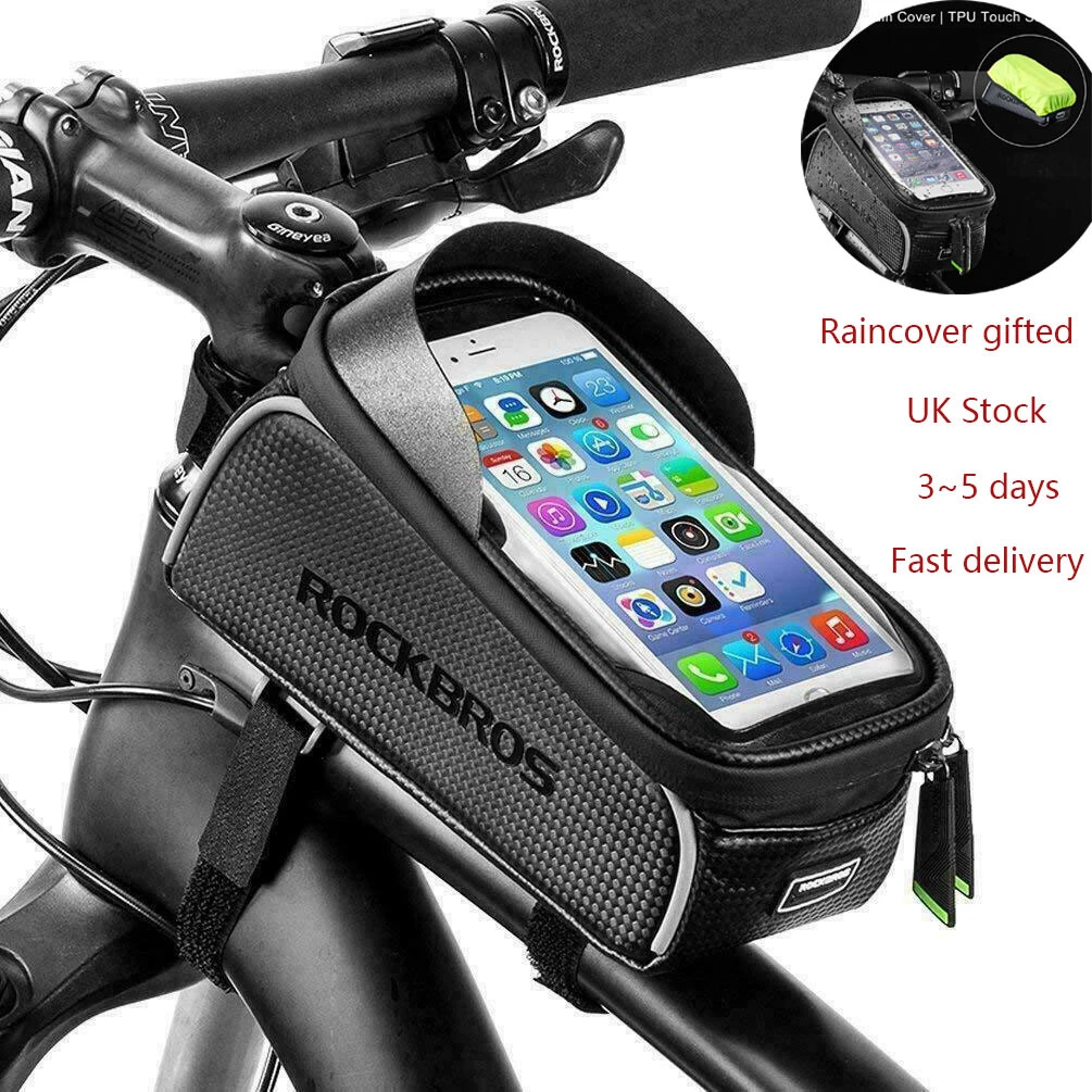 Waterproof cycle best sale phone holder