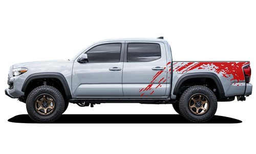 Mud splash Kit for Toyota Tacoma Graphic Sticker bed Side Stripe decal vinyl SR5 - Picture 9 of 20